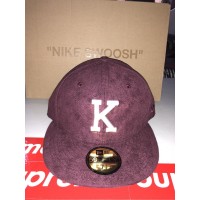 Kith x Aspen New Era Fitted Hat Size 7 1/8 Wine/burgundy  eb-77212250